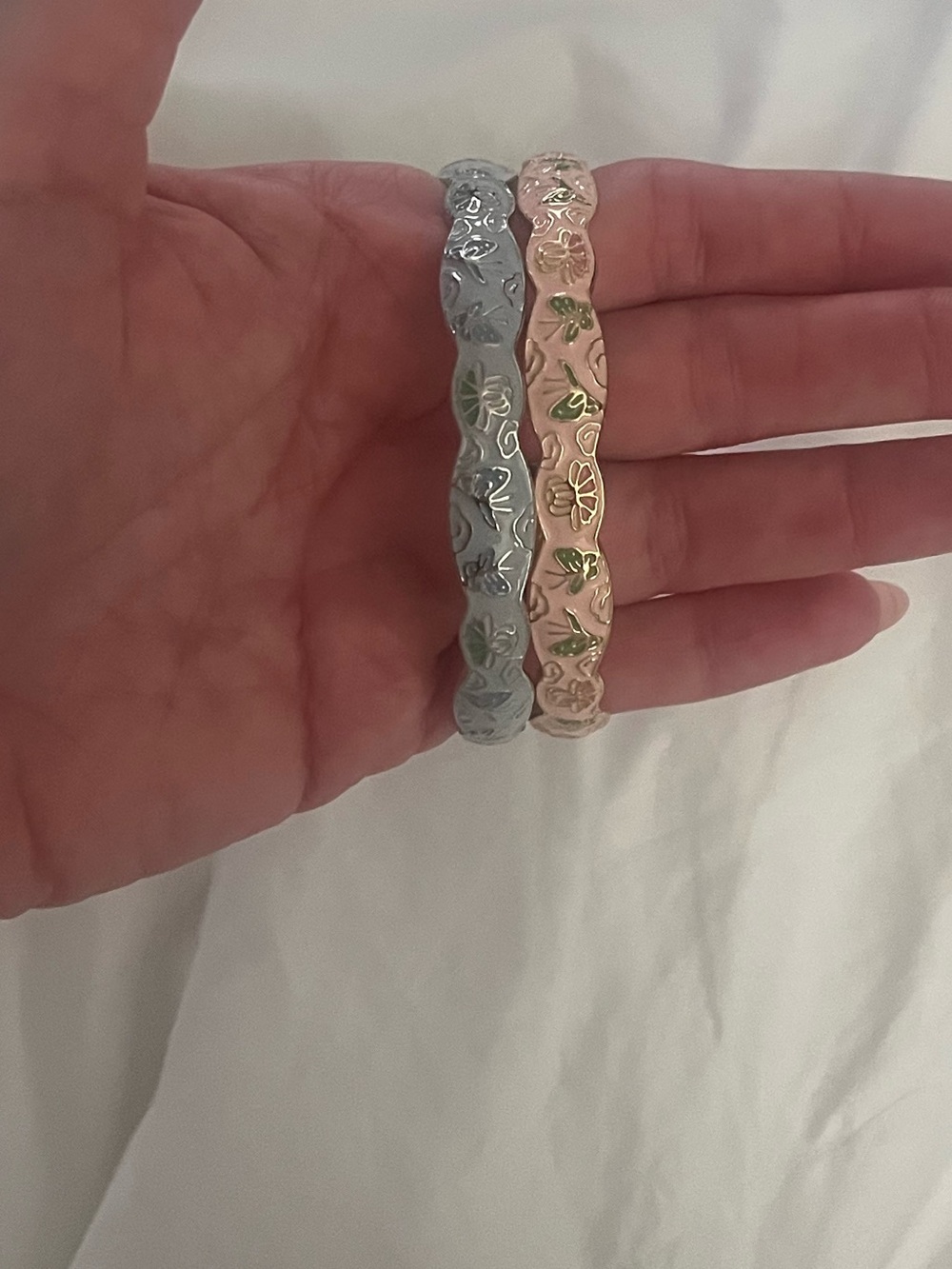 Urban Outfitters enamel bangle set
